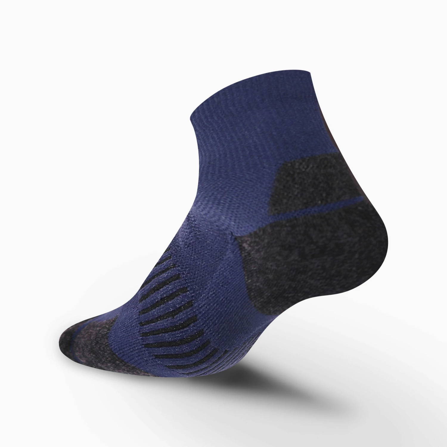 KIPRUN RUN900 MID THICK RUNNING SOCKS Galaxy blue 2 KIPRUN RUN900 MID THICK RUNNING SOCKS Galaxy blue - Image 2