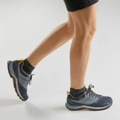 QUECHUA WATERPROOF MOUNTAIN HIKING SHOES Mouse grey/Honey -Women Sports Elegant Store kf5f0c38d74e9292c80eb261baea2ba68