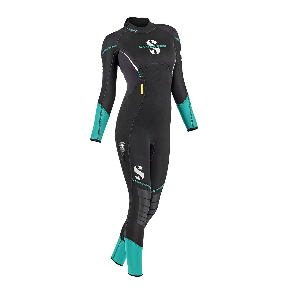 SCUBAPRO SPORT STEAMER WOMEN 3MM WETSUIT BLACK/Caribbean blue 1 SCUBAPRO SPORT STEAMER WOMEN 3MM WETSUIT BLACK/Caribbean blue