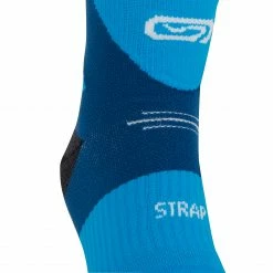 KIPRUN Running Thick Socks Run 900 Strap Petrol blue/Cyan/Lemon yellow 9 KIPRUN Running Thick Socks Run 900 Strap Petrol blue/Cyan/Lemon yellow -Women Sports Elegant Store kfc1c2a514748eb71ea72a1aa739a2fe6
