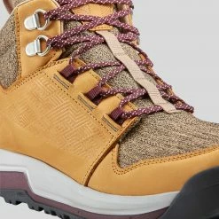 QUECHUA WATERPROOF NATURE HIKING SHOES Sand/Chocolate truffle -Women Sports Elegant Store kfd581f4cc3c814395cbf969834c1173f