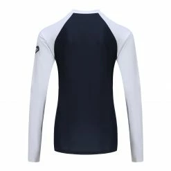 OLAIAN WOMEN’S SLIM UV TOP 100 Navy blue/Snow white 10 OLAIAN WOMEN’S SLIM UV TOP 100 Navy blue/Snow white -Women Sports Elegant Store kfdc9ba27801a2d5f0a3caf36d3ccc04a