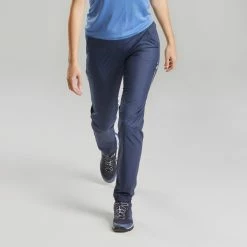 QUECHUA Women’s Fast Hiking Pants FH 500 DARK BLUE -Women Sports Elegant Store kfffc1b3bc08b2207a795d2123d681fa7